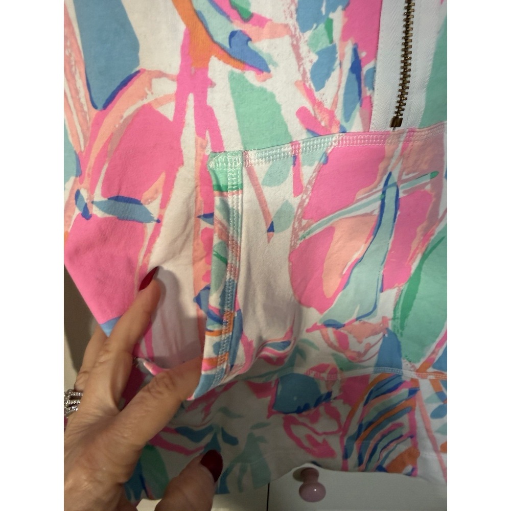 Lilly Pulitzer 3/4 Pullover Multi Color Size Small - Picture 6 of 7
